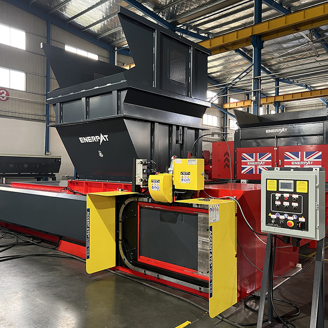 steel baling machine