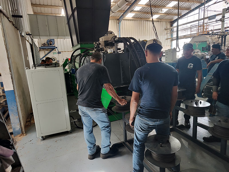 ENERPAT HBA-80-11075 Horizontal Cardboard Compactor for Sale Installed