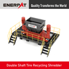 MSB-ETY1600 Double Shaft Tire Recycling Shredder