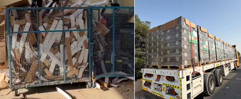 Existing Cardboard Waste Handling Process
