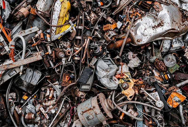 Scrap metal recycling