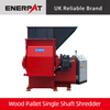 Economy Wood Pallet Single Shaft Shredder 