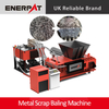 ENERPAT Hydraulic Metal Baler Machine for Fine Aluminum Burr 