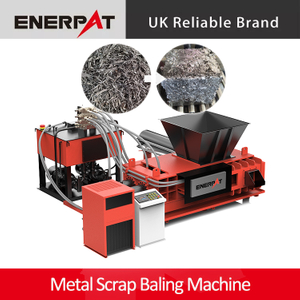 ENERPAT Hydraulic Metal Baler Machine for Fine Aluminum Burr 