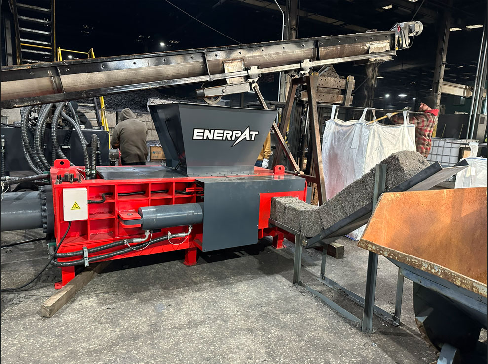 Hopper Style Automatic Metal Baler