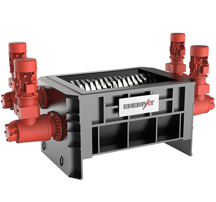 Four Shaft Shredder