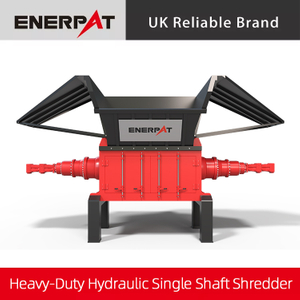 Heavy-Duty Single Shaft Hydraulic Shredder