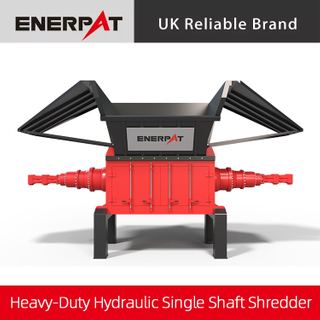 Heavy-Duty Single Shaft Hydraulic Shredder