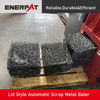 Lid Style Automatic Scrap Metal Baler 