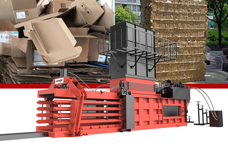 Horizontal Hydraulic Baler