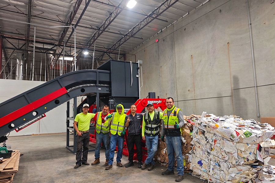 HBA100-110110 Cardboard Baler