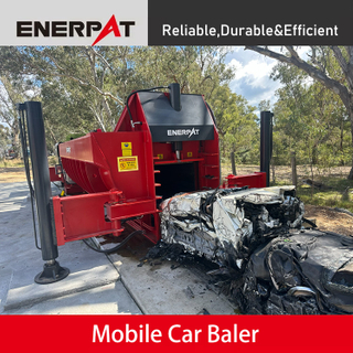 Mobile Car Logger Baler