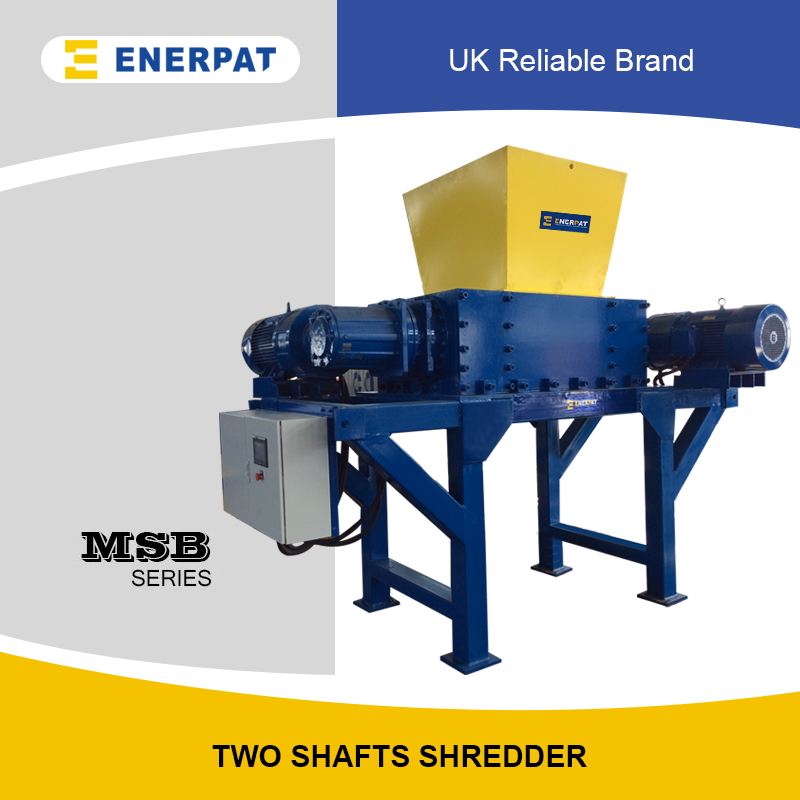 Economic High Quality Double Shaft Shredder for Plastic Drums