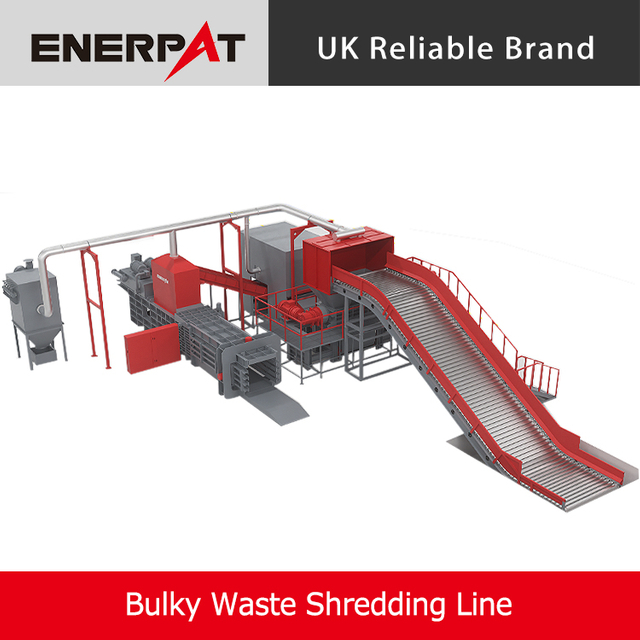 Bulky Waste Shredding Line