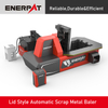 Lid Style Automatic Scrap Metal Baler 