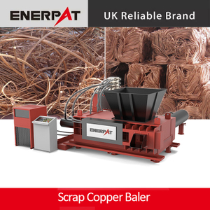 ENERPAT Scrap Metal Compactors for Copper Borings, Turnings, Chips, Shavings & Swarf