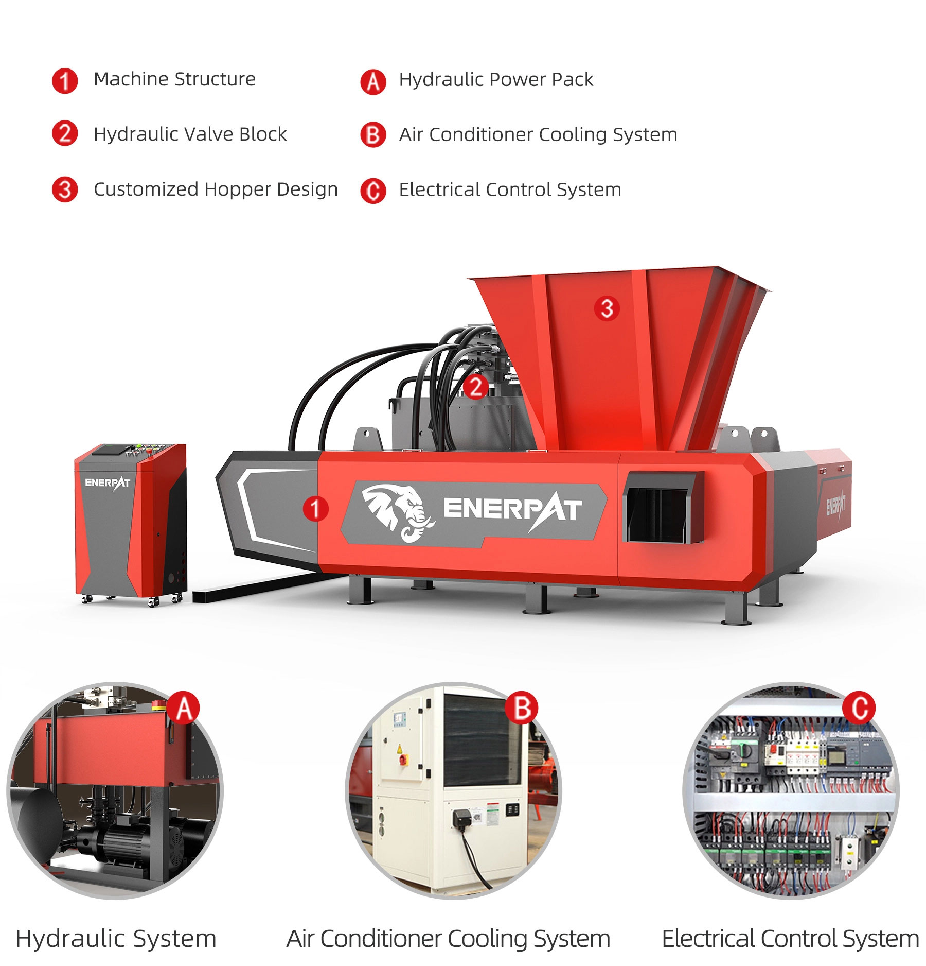 Universal Scrap Metal Baler for Aluminum Chips