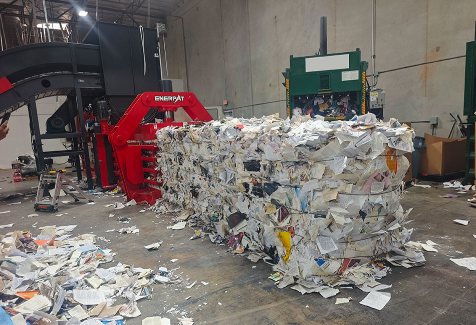 Horizontal Hydraulic Baler