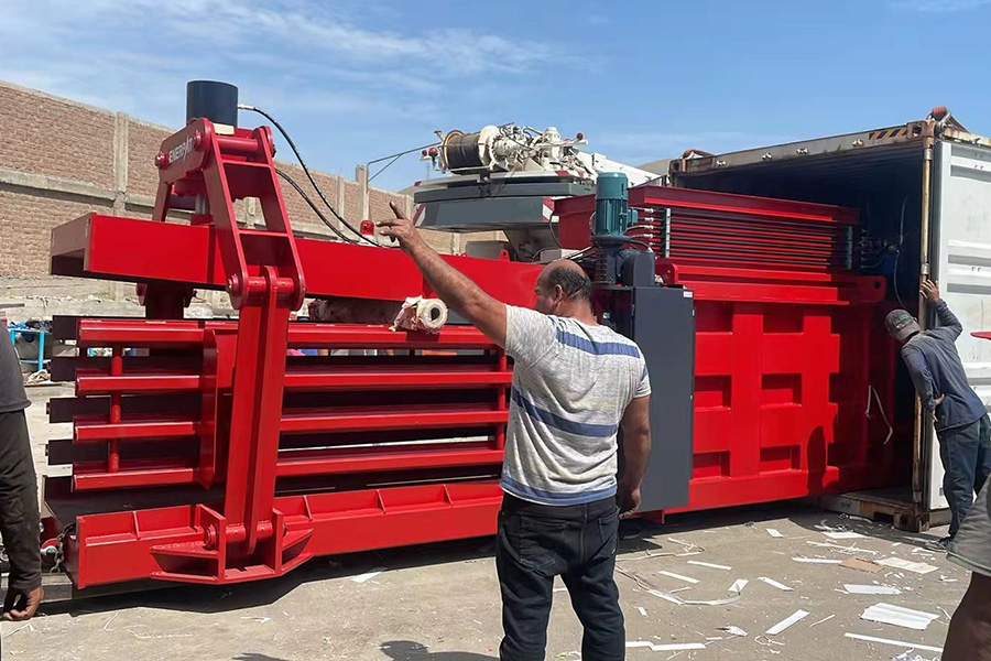 HBA120-110130 Cardboard Recycling Baler