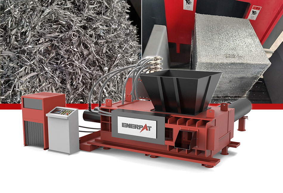 Hopper Style Automatic Metal Baler