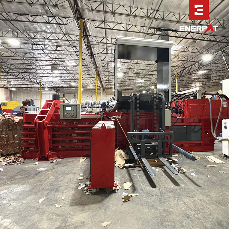 Auto Cardboard Baler