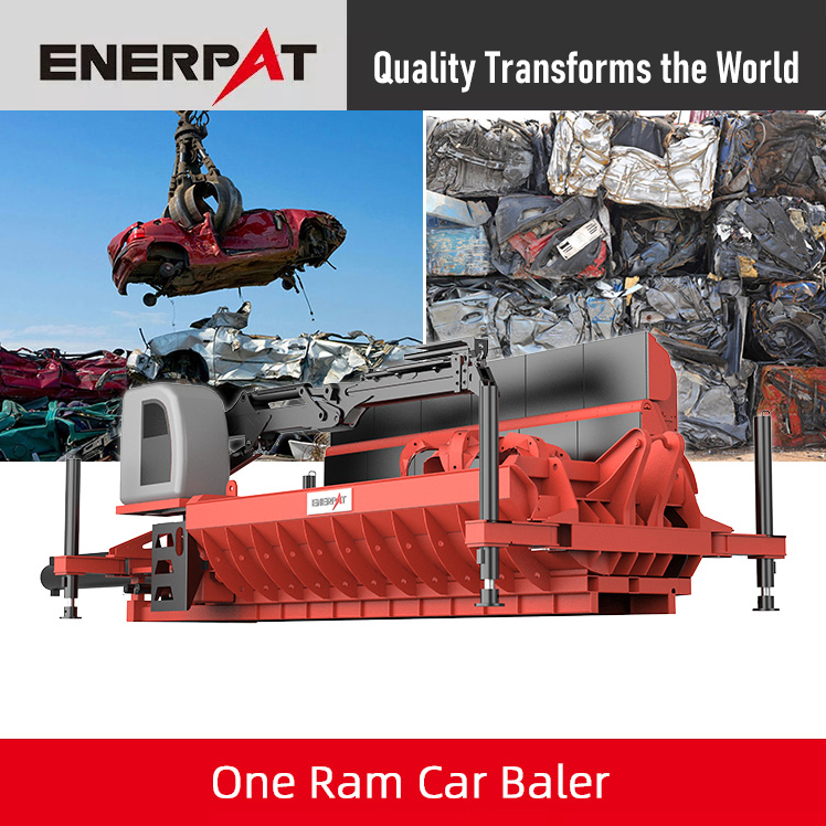 Mobile Car Crusher Baler