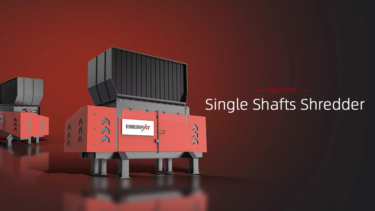 single shaft shredder