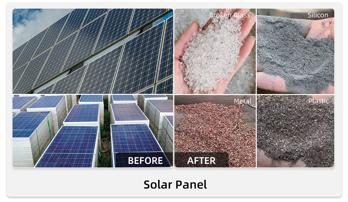 Solar Panel Recycling Plant