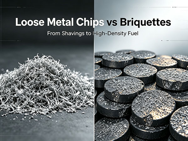 Loose Metal Chips vs Briquettes