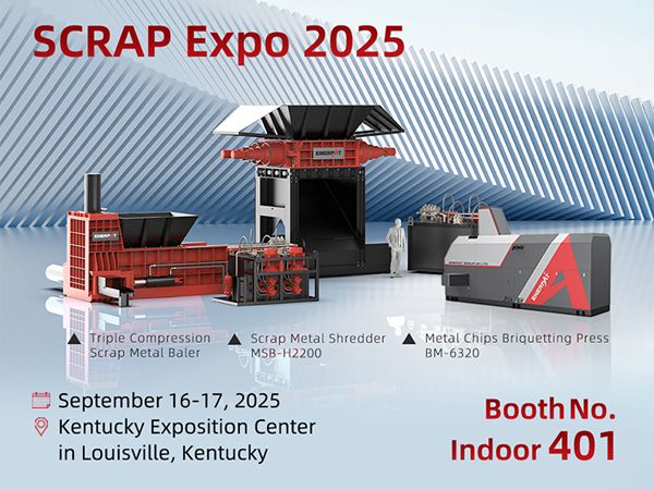 Power Through Your Scrap Challenges: See Enerpat's Heavy-Duty Solutions at WasteExpo 2025!