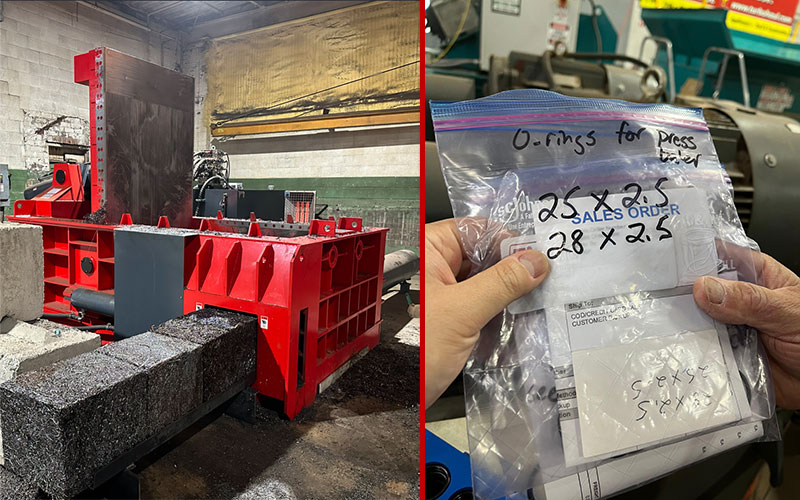 AMB-L2520-250 Metal&nbsp;Scrap&nbsp;Baling&nbsp;Press&nbsp;Machine
