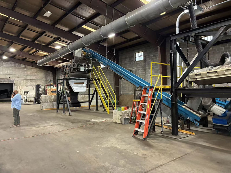 Baltimore, USA | Tire Wire Baler Solution | On-Site Technical Consultation | ENERPAT