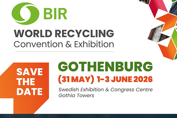 BIR World Recycling Convention 2026 — Sweden