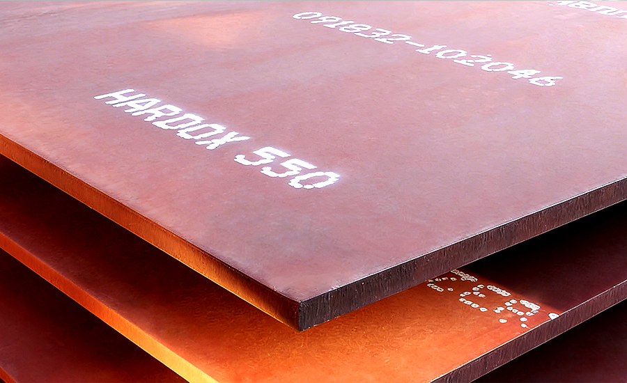 Hardox 550 耐摩耗性プレート