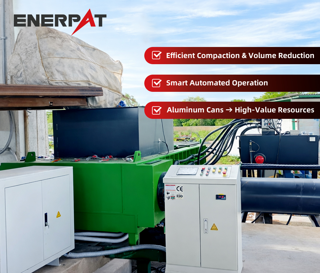 Hydraulic Aluminum Can Baler