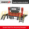 MSB-ETY1600 Double Shaft Tire Recycling Shredder