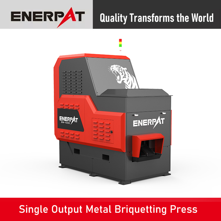 Single Output Metal Briquetting Press