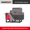 Double Output Metal Chips Briquetting Press