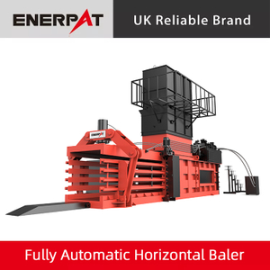 Small Fully Automatic Horizontal Baler HBA40-7272