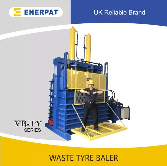 Scrap Tyre Baler 