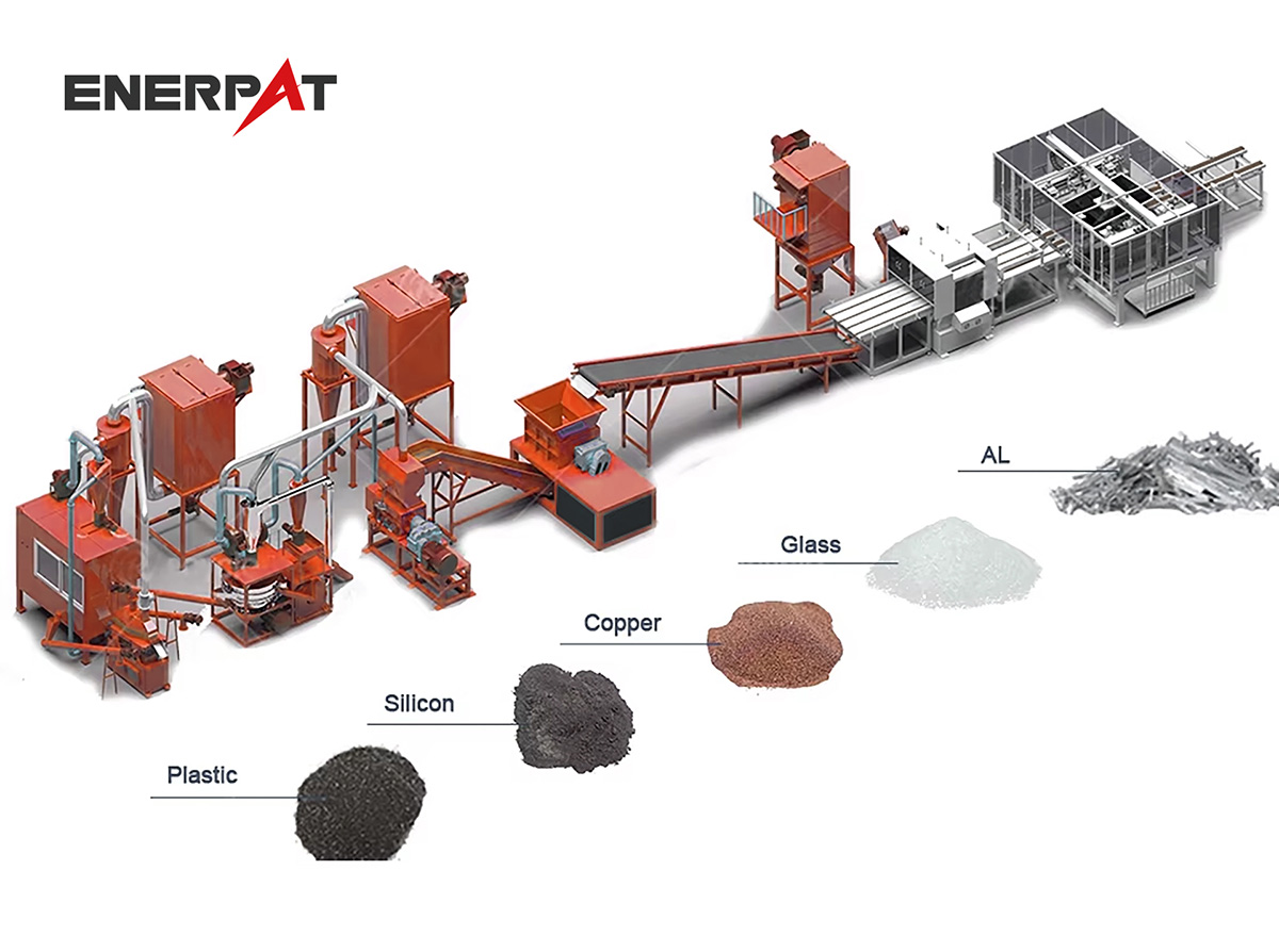 Solar Panel Recycling Plant