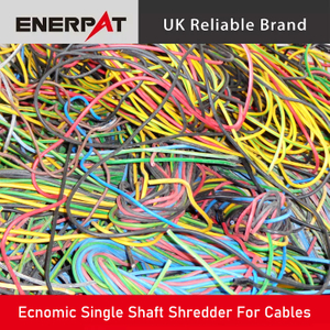 Ecnomic Single Shaft Shredder For Cables