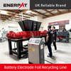 Battery Electrode Foil Recycling Line