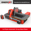 Lid Style Automatic Scrap Metal Baler 