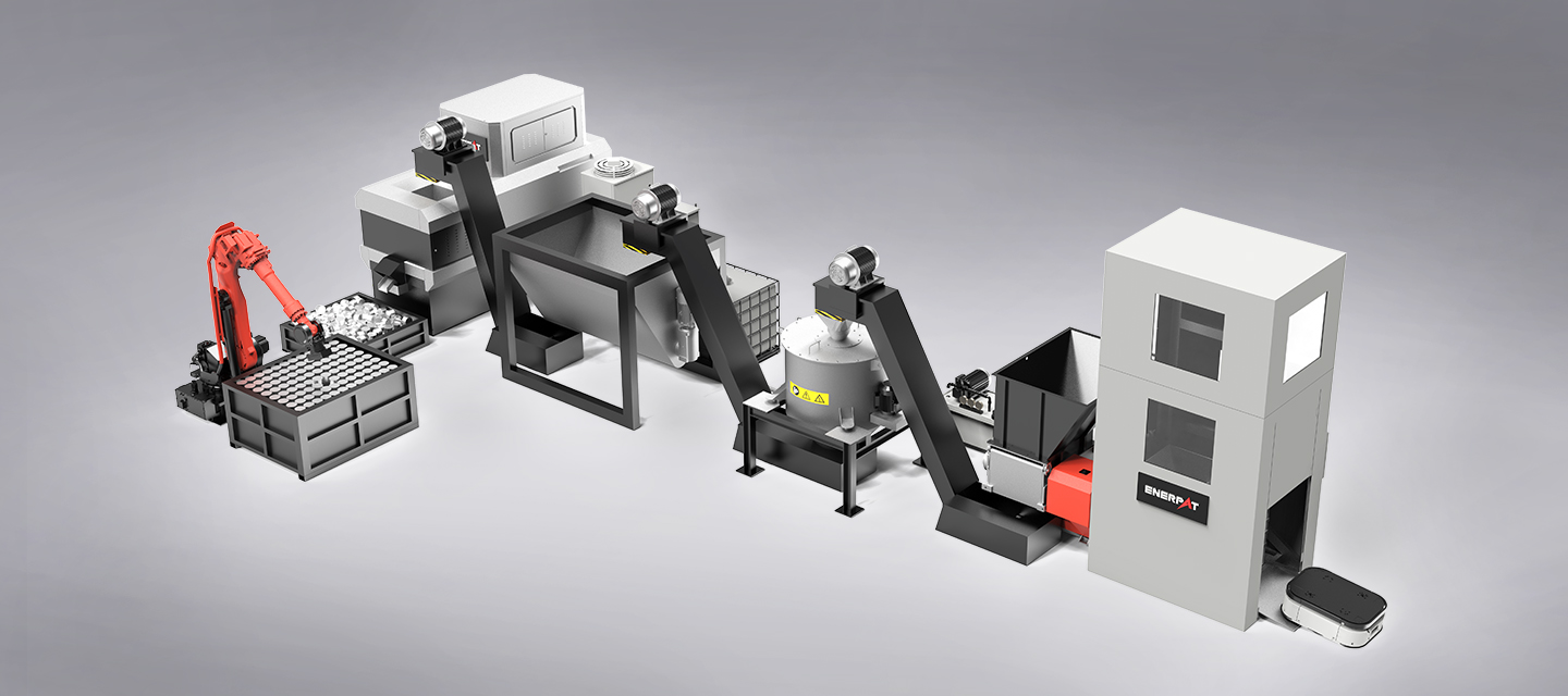 metal chip pressing system