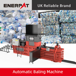 HBA-120-110125 Auto Tie Baler for Baling Waste Plastics, Paper, Cardboard & Textiles