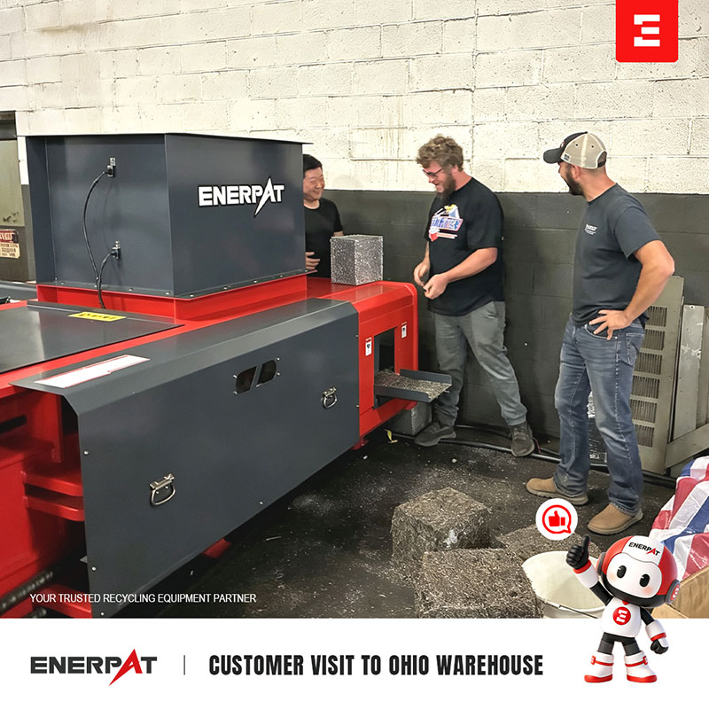 AMB-H1075-100 Baler for Scrap Metal