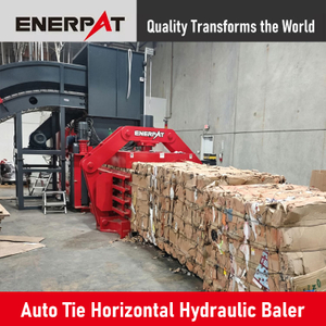 HBA60-11075 Automatic Horizontal Baling Press Machine