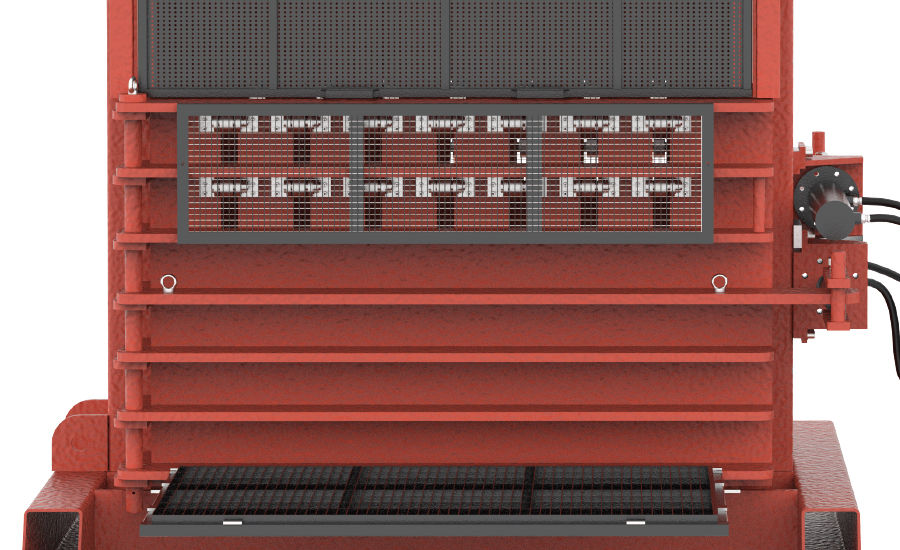 Heavy-Duty Bale Discharge Door