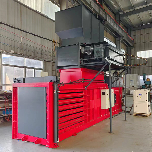 semi automatic baler